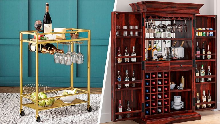 Comparison of Bar Carts and Liquor Cabinets: Which Is the Superior Choice for Storing Spirits?