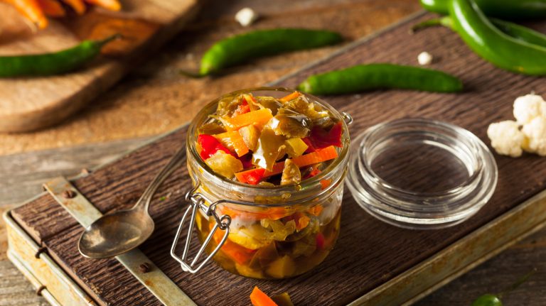 What Varieties of Peppers Are Commonly Used in Giardiniera?