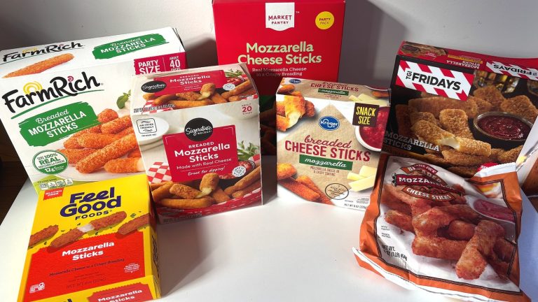 Ranking the Top 7 Frozen Mozzarella Stick Brands from Worst to Best