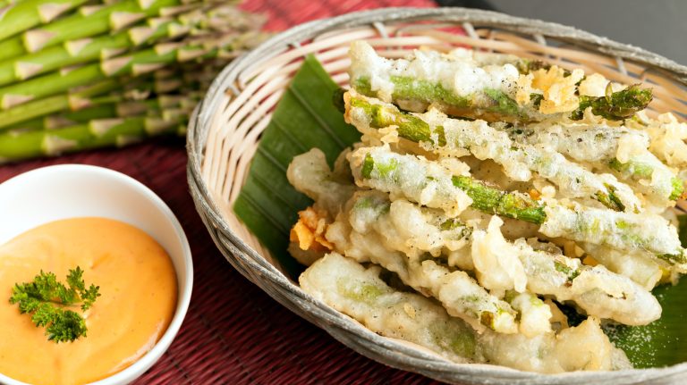 Maximize Spring Asparagus with Light and Crispy Tempura