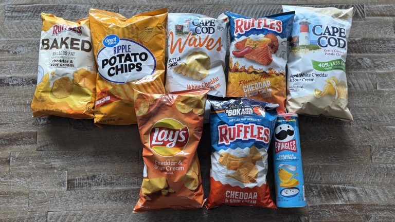 Ranking 8 Cheddar and Sour Cream Chips