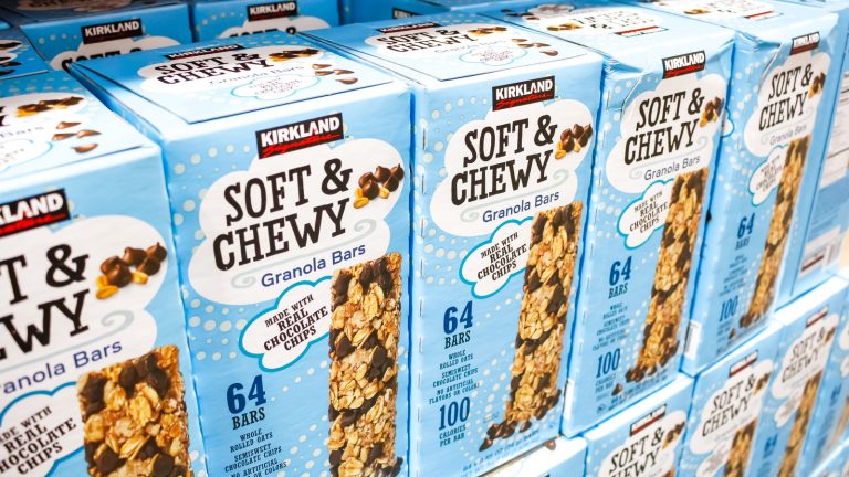 The Surprising Ingredient Found in Kirkland's Chewy Granola Bars