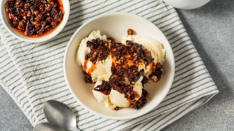 The Science Behind Why Chili Crisp Tastes Amazing on Ice Cream