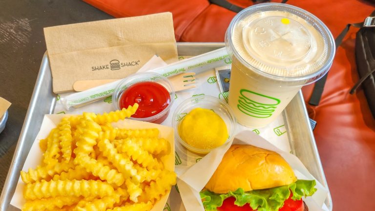 How Does Shake Shack's Black and White Shake Differ from Its Vanilla and Chocolate Versions?