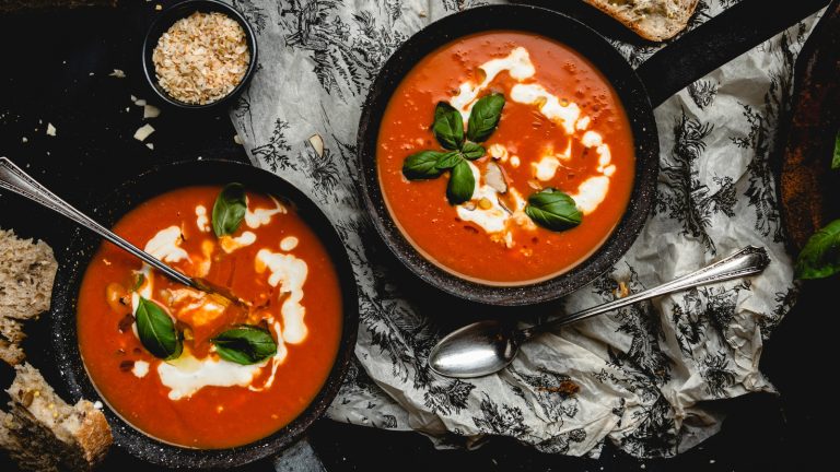 Enhance Your Tomato Soup with Creamy Cottage Cheese