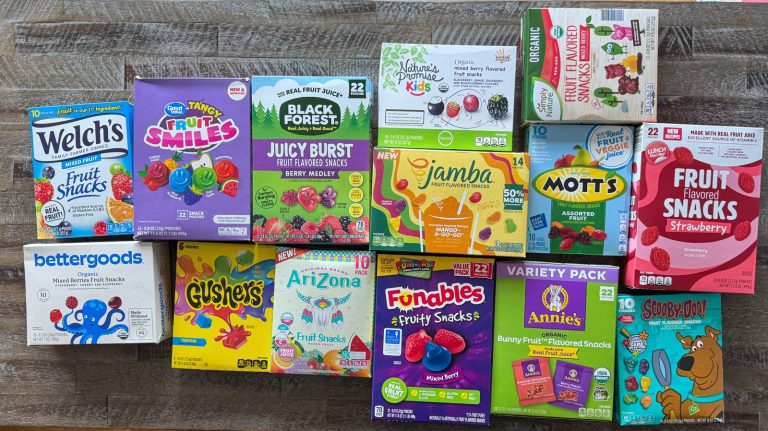 Ranking 14 Fruit Snack Brands from Worst to Best