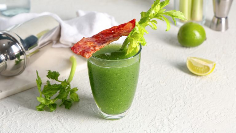 Sure, here's a rewritten version of the title: <br />
<br />
"How to Craft a Bloody Mary Without Using Tomato Juice"