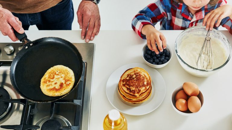 Discover a Quick Breakfast Hack: Transform Frozen Pancakes into a Hot & Ready Meal in Minutes