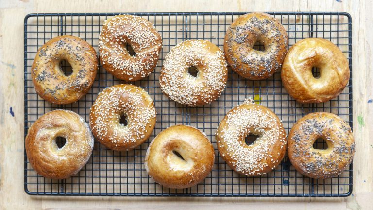 Turn Stale Bagels Into a Delicious Breakfast Treat