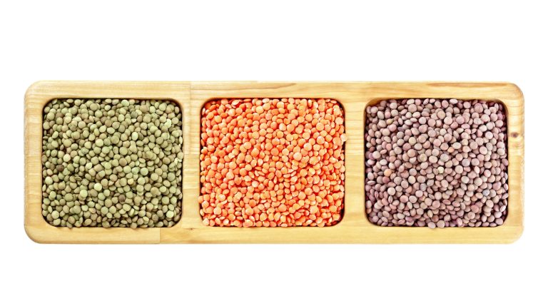 The Subtle Distinctions Among Red, Brown, and Green Lentils
