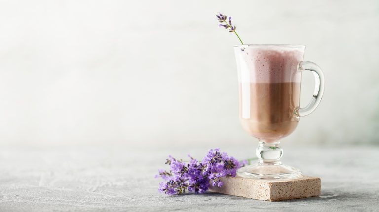 Creating Lavender Cold Foam for a Picture-Perfect Cold Brew Coffee