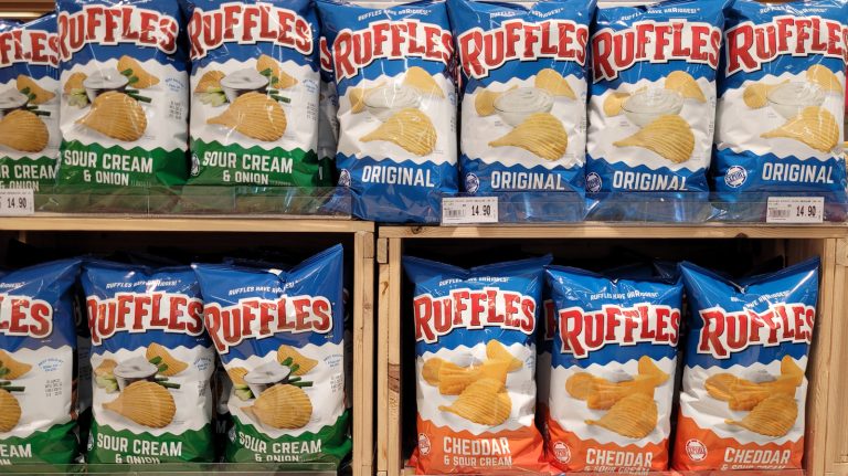 The Least Favorite Ruffles Chip Flavor According to Our Taste Test