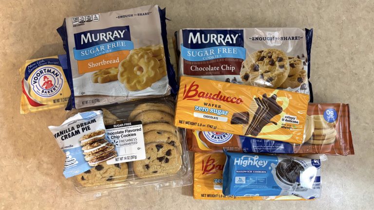 Ranking 9 Store-Bought Sugar-Free Cookies from Worst to Best