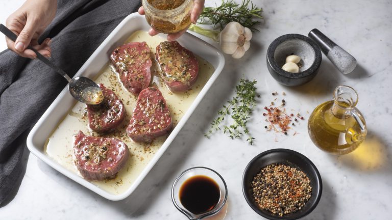 Add a Greek Twist to Your Steak Marinade with Just Two Ingredients