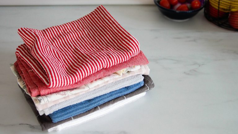 How to Optimize Kitchen Towel Storage with Dollar Store Finds