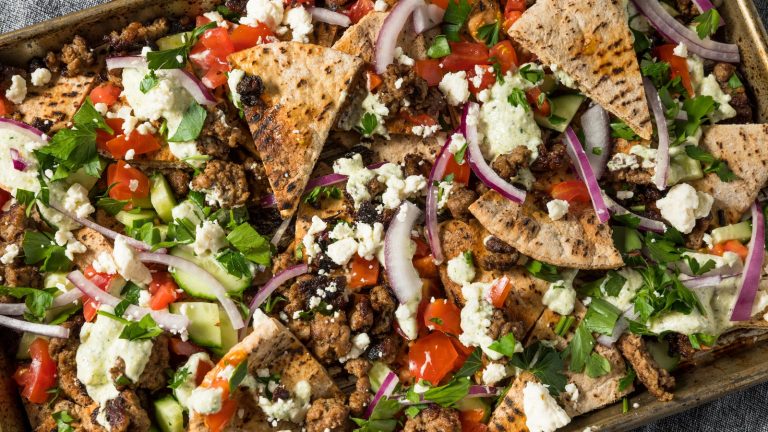 Add a Greek Spin to Nachos for a Deliciously Unique Experience