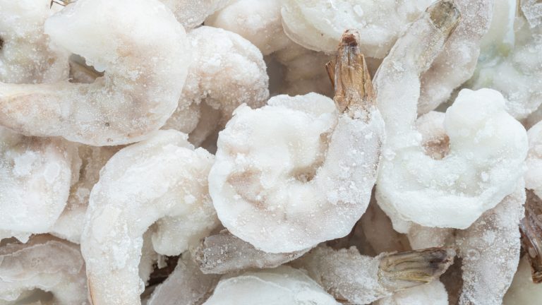 Here's How Long You Can Safely Store Frozen Shrimp in the Freezer