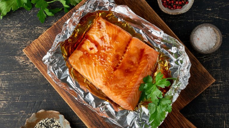 How Foil-Wrapped Seasoning Enhances Salmon Flavor