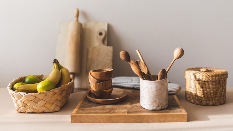 This Chic Kitchen Wall Decor Idea Features an Item Already on Your Countertop