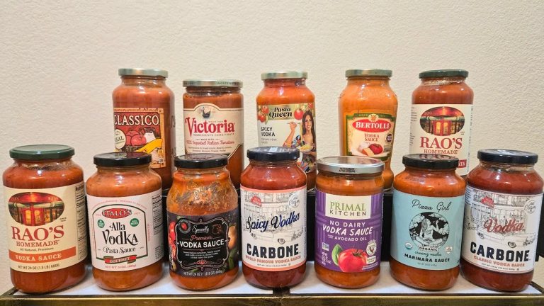Ranking 16 Store-Bought Vodka Sauces
