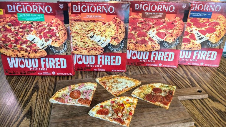 Review: DiGiorno's New Wood Fired Style Crust Frozen Pizzas Are Perfect for a Cozy Night In
