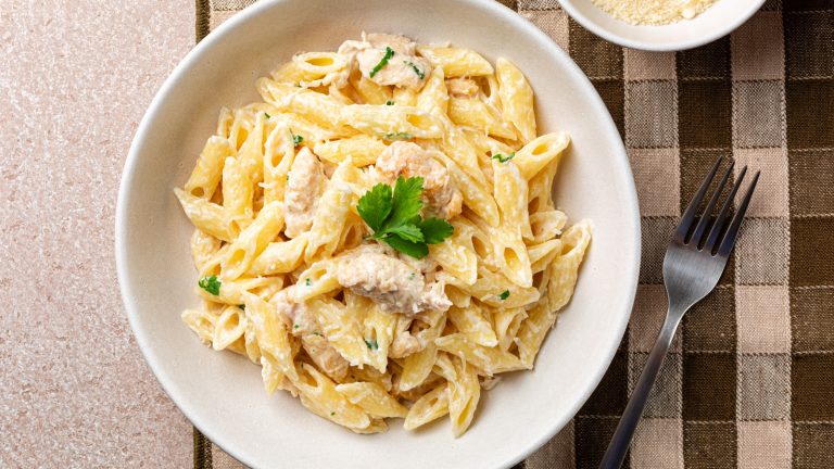 Enhance Store-Bought Alfredo Sauce with This Flavorful Italian Ingredient