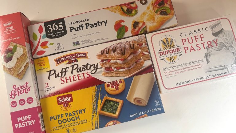 Ranking Five Store-Bought Puff Pastry Brands from Worst to Best