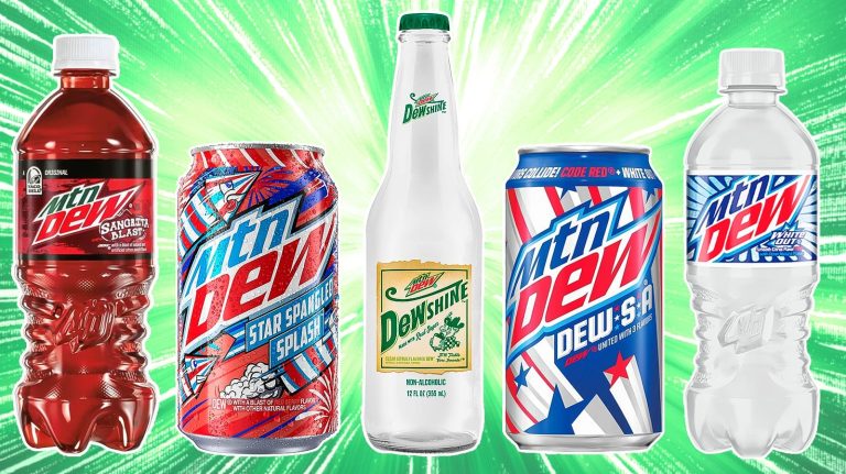 22 Mountain Dew Flavors That May Never Return