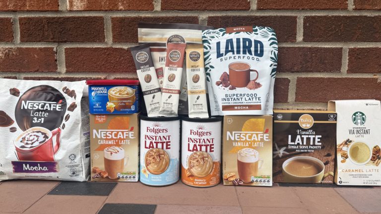 Ranking of 12 Instant Latte Mixes