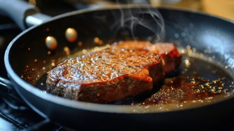 The Unique Technique for Achieving a Perfectly Golden Crust on Your Steak
