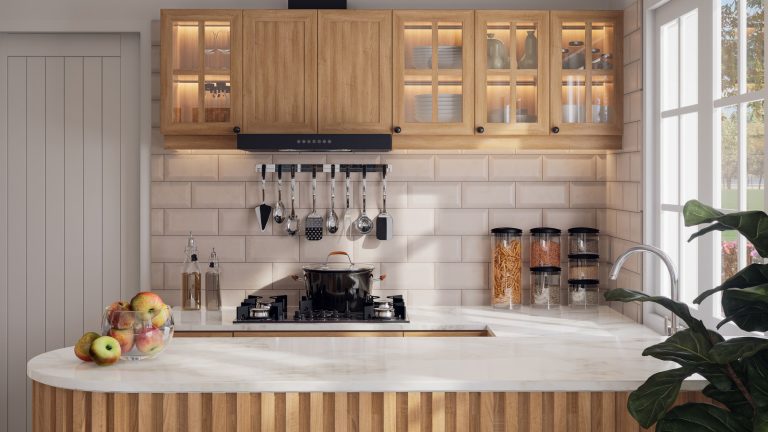 Maximize Space in Your Small Kitchen with This Simple Layout Tip