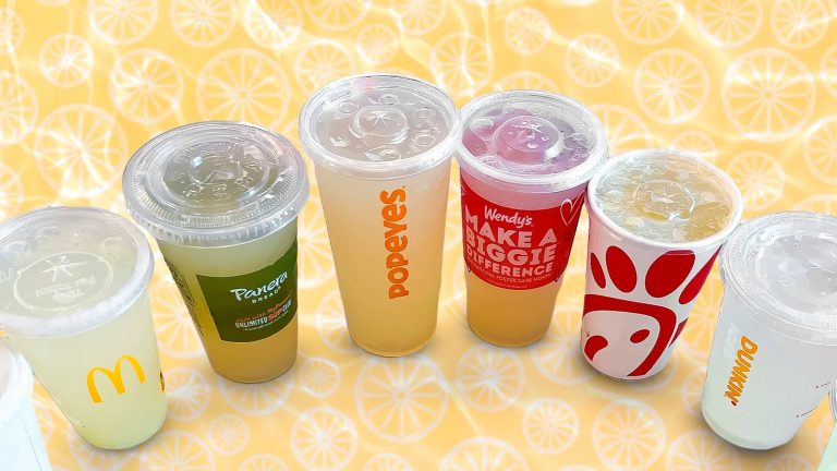 Ranking the Top 8 Fast Food Chain Lemonades from Worst to Best