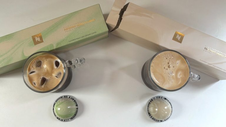 Review: Nespresso's Pistachio and Coconut Vanilla Pods Deliver Refreshing, Summer-Ready Iced Coffees