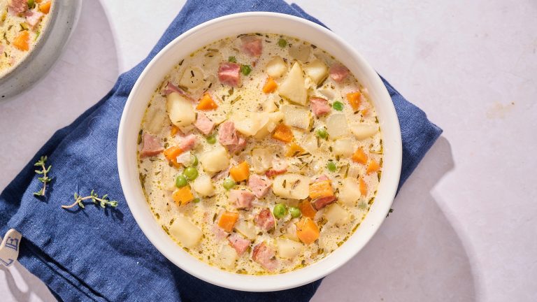 Enjoy the Irresistible Creaminess of Our Ham and Potato Soup