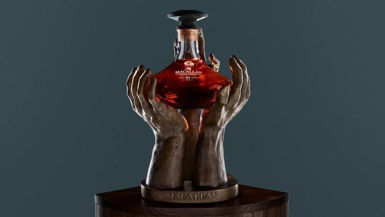 This Incredibly Pricey Scotch Whisky Comes in the Most Eerie Bottle We've Ever Encountered