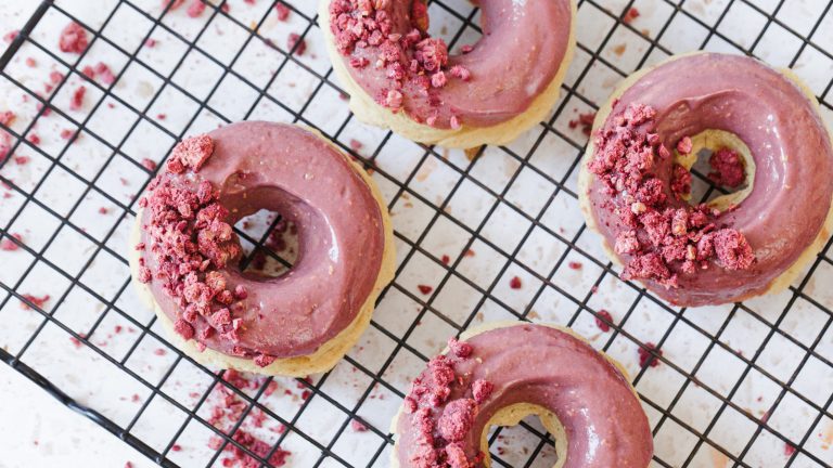 Sweet and Fluffy High-Protein Keto Donuts