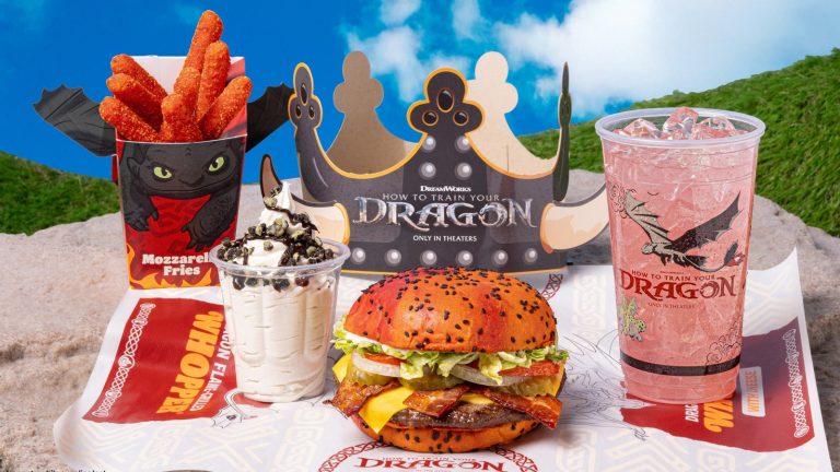 Burger King's New 'How To Train Your Dragon' Inspired Menu Is Literally Fiery Hot