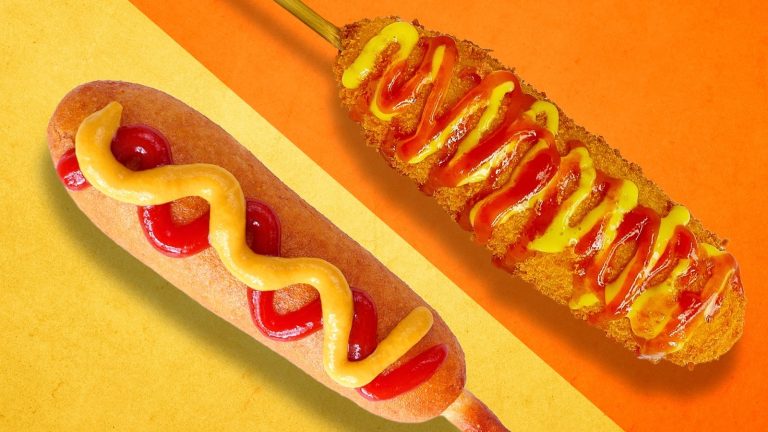 What Distinguishes Corn Dogs from Korean Hot Dogs?