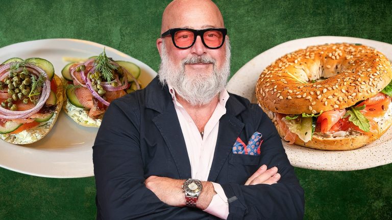 Is There a Correct Way to Eat a Bagel Sandwich? Andrew Zimmern Thinks So (And We Do Too)