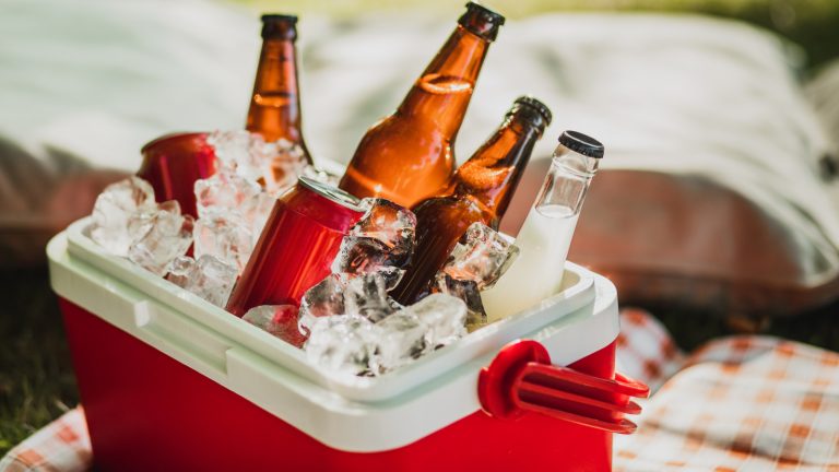 Create Your Own Outdoor Ice Bar Using Just One Gardening Tool