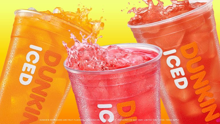 Just in Time for Summer: Dunkin' Introduces a New Refresher Flavor (Reviving a Long-Lost Starbucks Favorite)