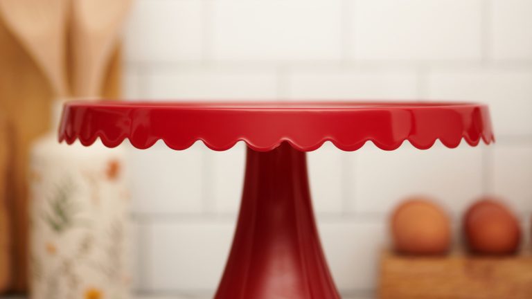 Stylish Countertop Organization Ideas: Using a Cake Stand