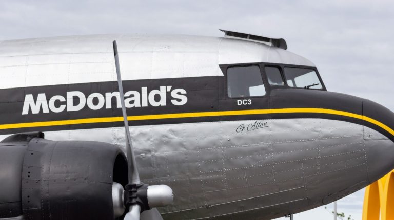 Dine Inside a Decommissioned Aircraft at This Unique New Zealand McDonald's Location Instead of Eating in Your Car