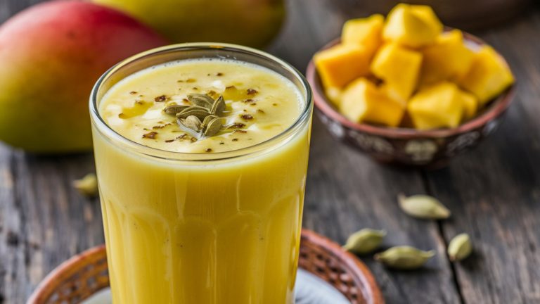 Use This Plant-Based Yogurt for a Creamy Vegan Mango Lassi