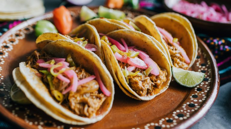 The Unique Mexican Spice Paste That Infuses Pork Tacos with Rich Flavor
