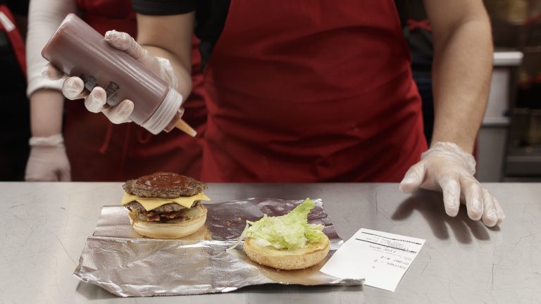 Here's How Five Guys Prepares Its Iconic Burger Patties