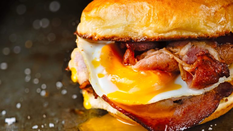 Enhance Your Breakfast Sandwich with a Simple Sweet Bacon Twist