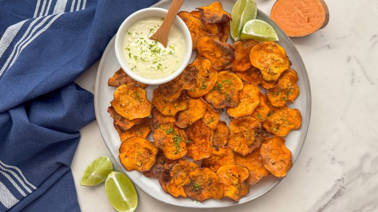 This Surprisingly Zesty Sweet Potato Chips Recipe