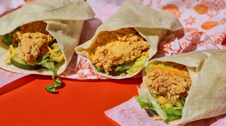 Popeyes' New Blueberry Beverages Steal the Spotlight from the Chain's New Chicken Wraps