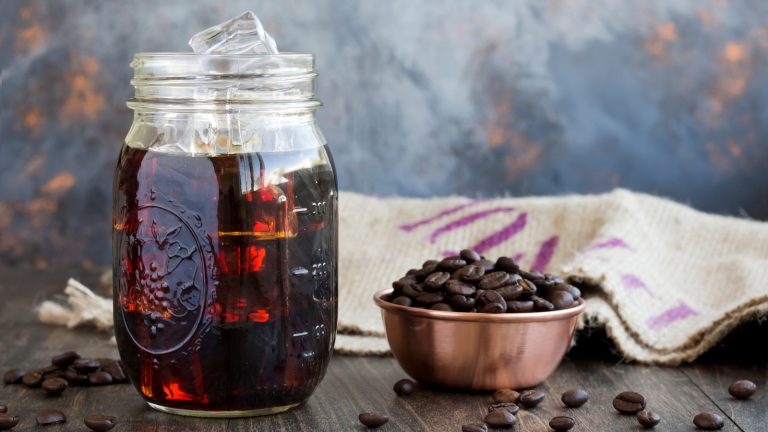 Enhance Your Coffee Bar with This Charming DIY Mason Jar Trick